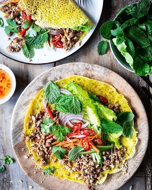 Turmeric Crepe.