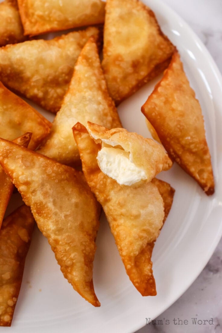 Cream Cheese Wontons.