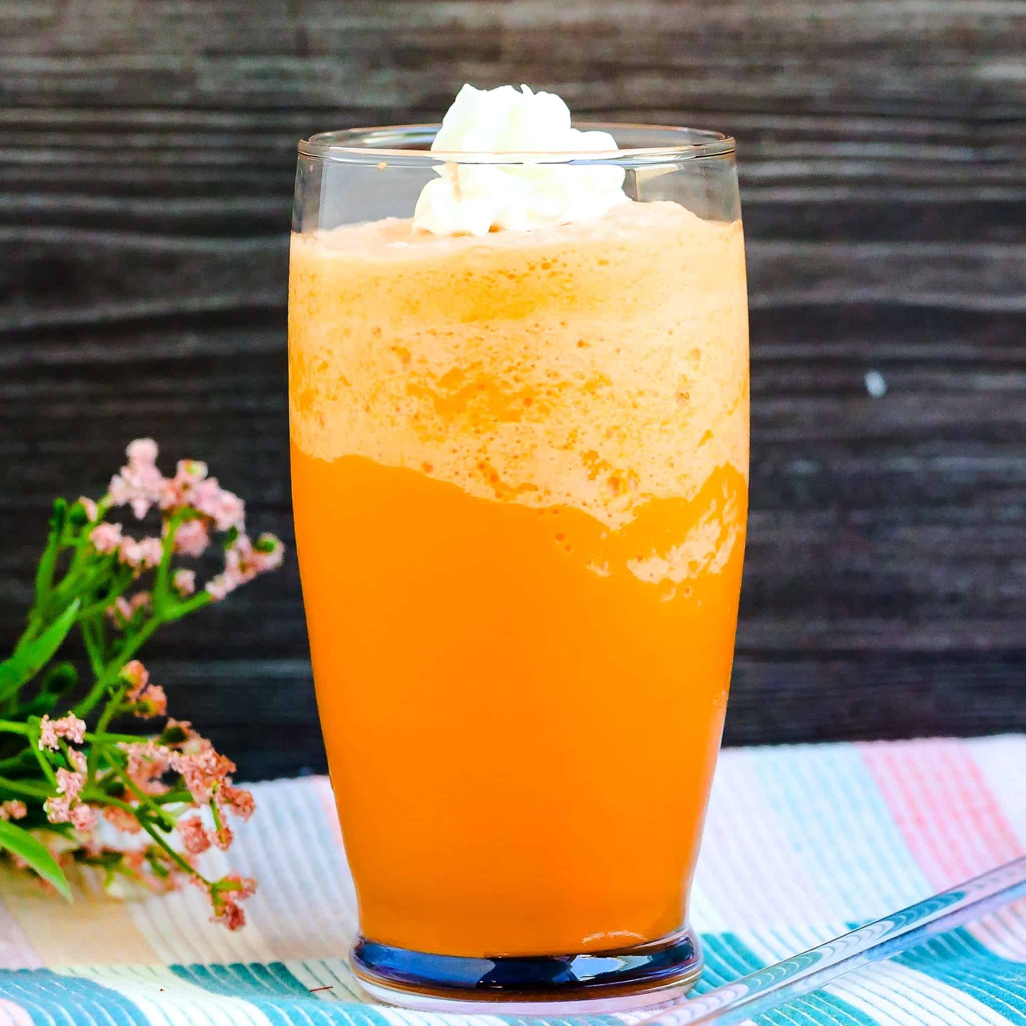 Thai Tea Smoothie.