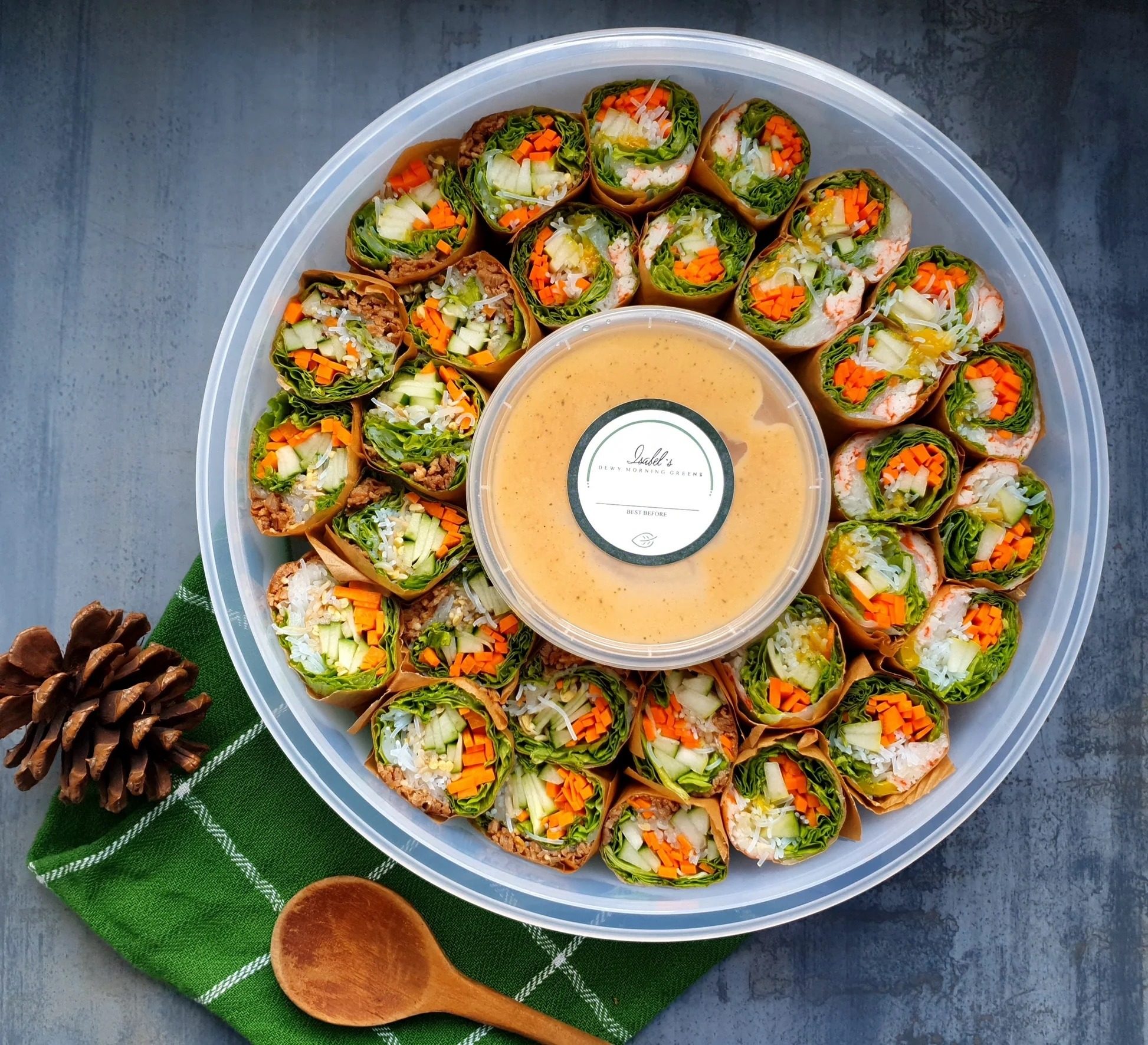 Spring Rolls (20e).
