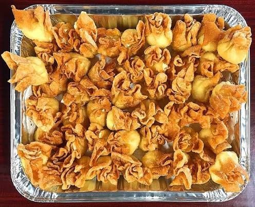 Cream Cheese Wontons (40e).